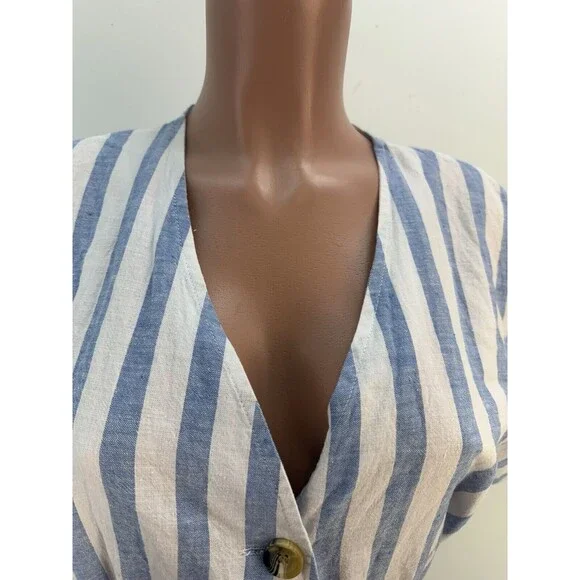 NEW Nina Leonard Women's Dress Stripe - Picture 14 of 16